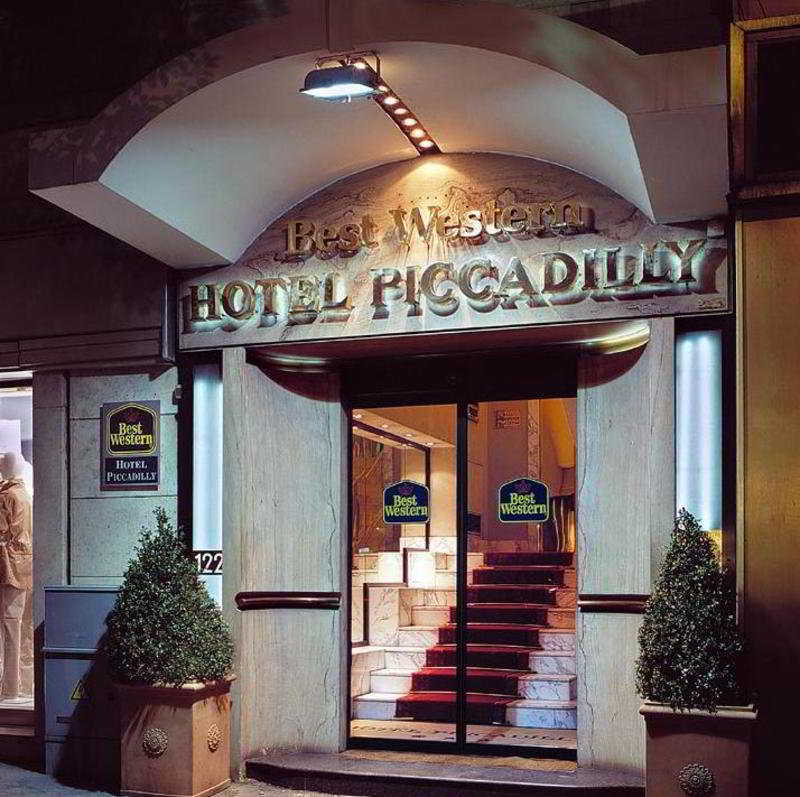Best Western Hotel Piccadilly Рим Экстерьер фото